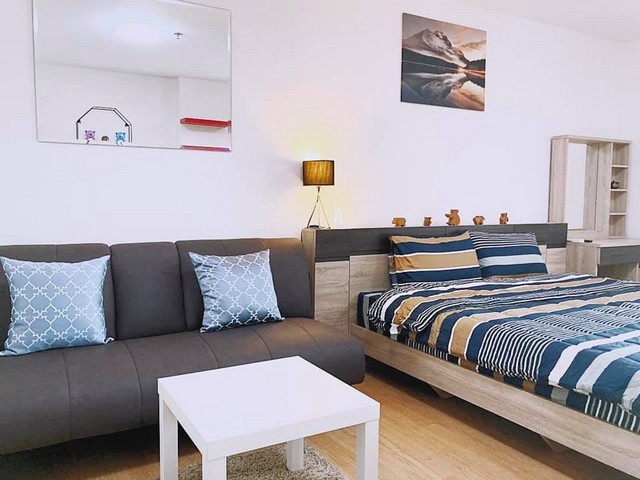 ให้เช่าคอนโดศุภาลัย ซิตี้ รีสอร์ท แจ้งวัฒนะ 35 ตร.ม.ห้องสวย เฟอร์ครบ มีเครื่องซักผ้า ใกล้โลตัส