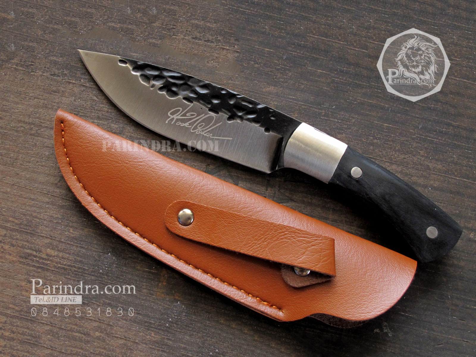 มีดใบตาย มีดแล่ Kose Polar Knife สำหรับพกพาเดินป่า ขนาด 8 2/8 นิ้ว พร้อมซองหนัง