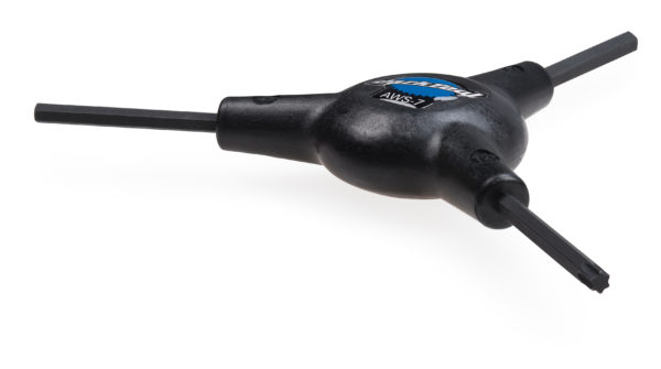 Park Tool 3-WAY HEX AND TORX® COMPATIBLE WRENCH,AWS-7