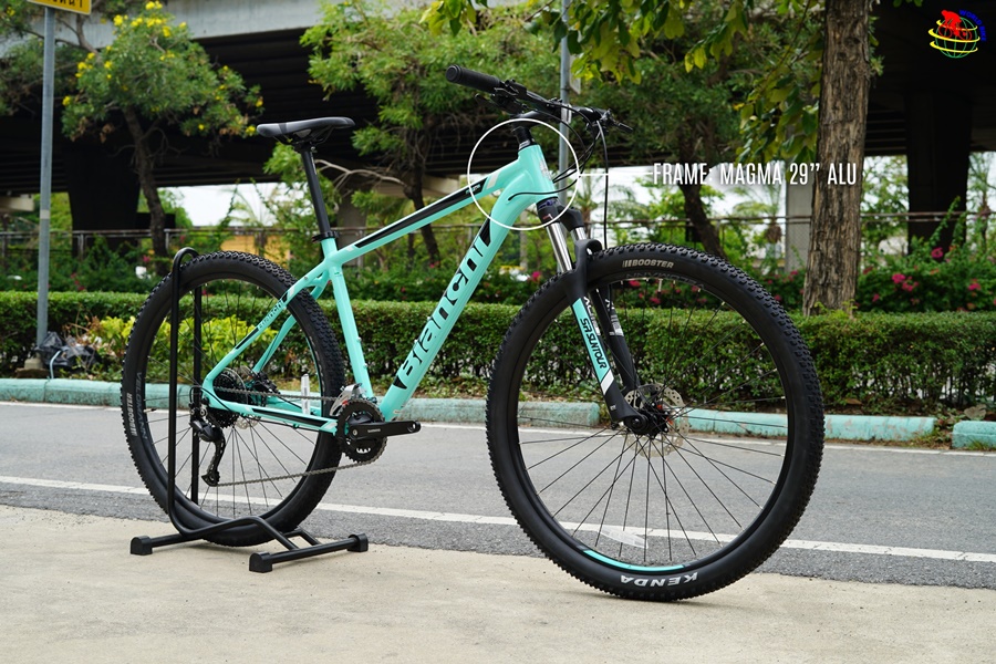 จักรยานเสือภูเขา Bianchi Magma 9.2 (2025) | เฟรมอลู ล้อ 29” | Shimano CUES 2x9 Speed | โช๊คหน้า 100mm Meta Description: