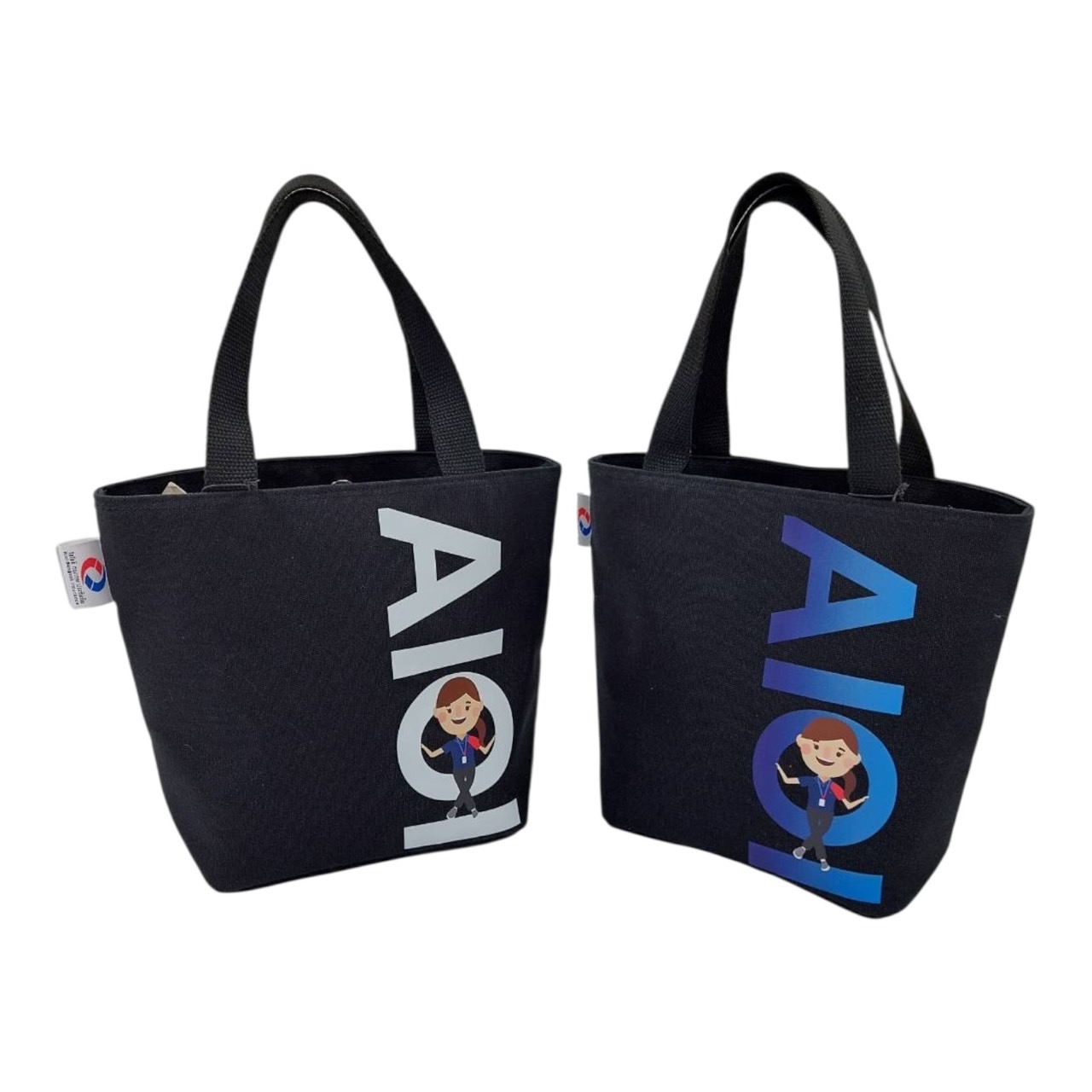 กระเป๋าผ้าแคนวาส ทรงMini Tote ขนาด ก.31*ส.40*ก้น8 ซม.