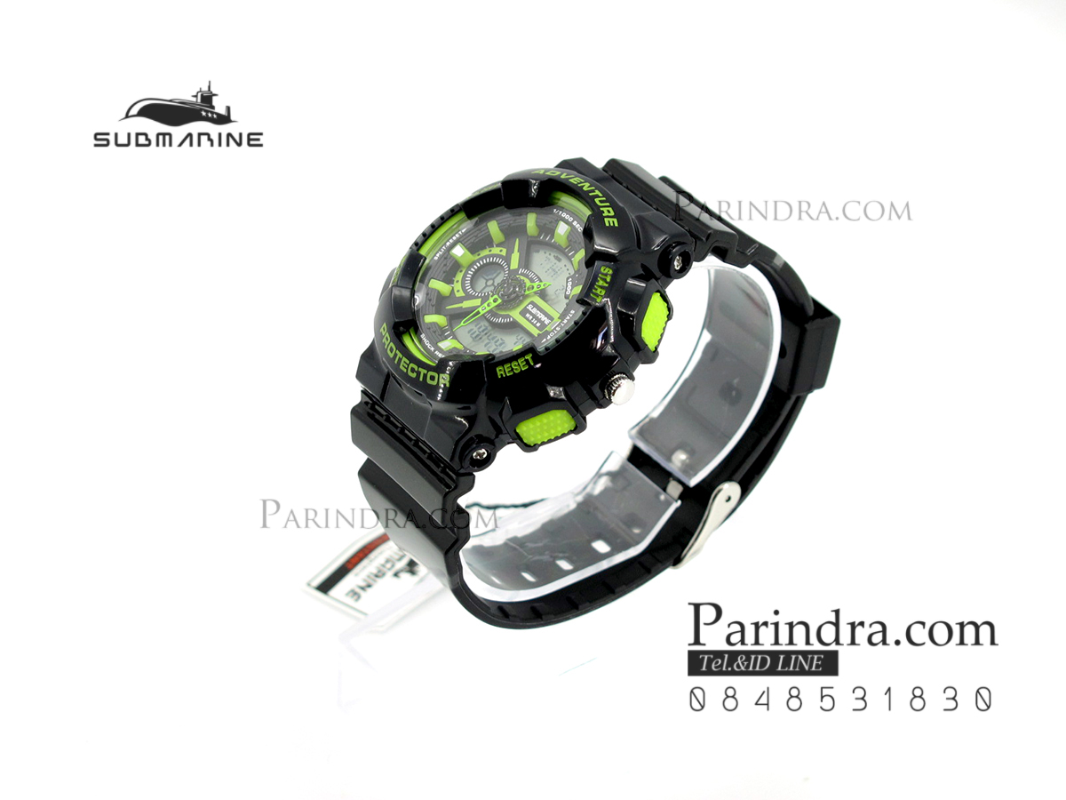 นาฬิกา US submarine Adventure Protector รุ่น TP3163L สีดำ-เขียว