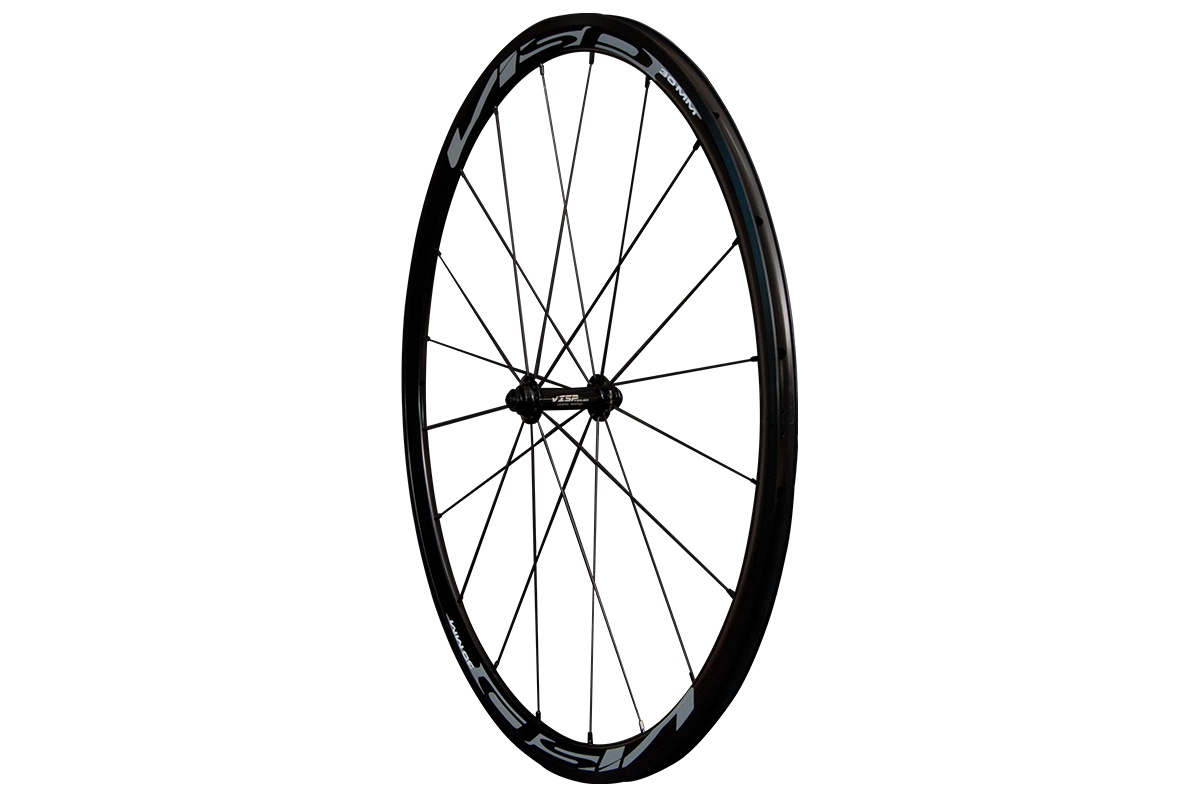 ชุดล้อเสือหมอบ VISP ALU A30 ดุมเซรามิค แบร์ริ่ง Visp Ceramic Bearing ซี่ลวดแบนแอโร่ Aero รองรับโม่ Shimano 8-11สปีด