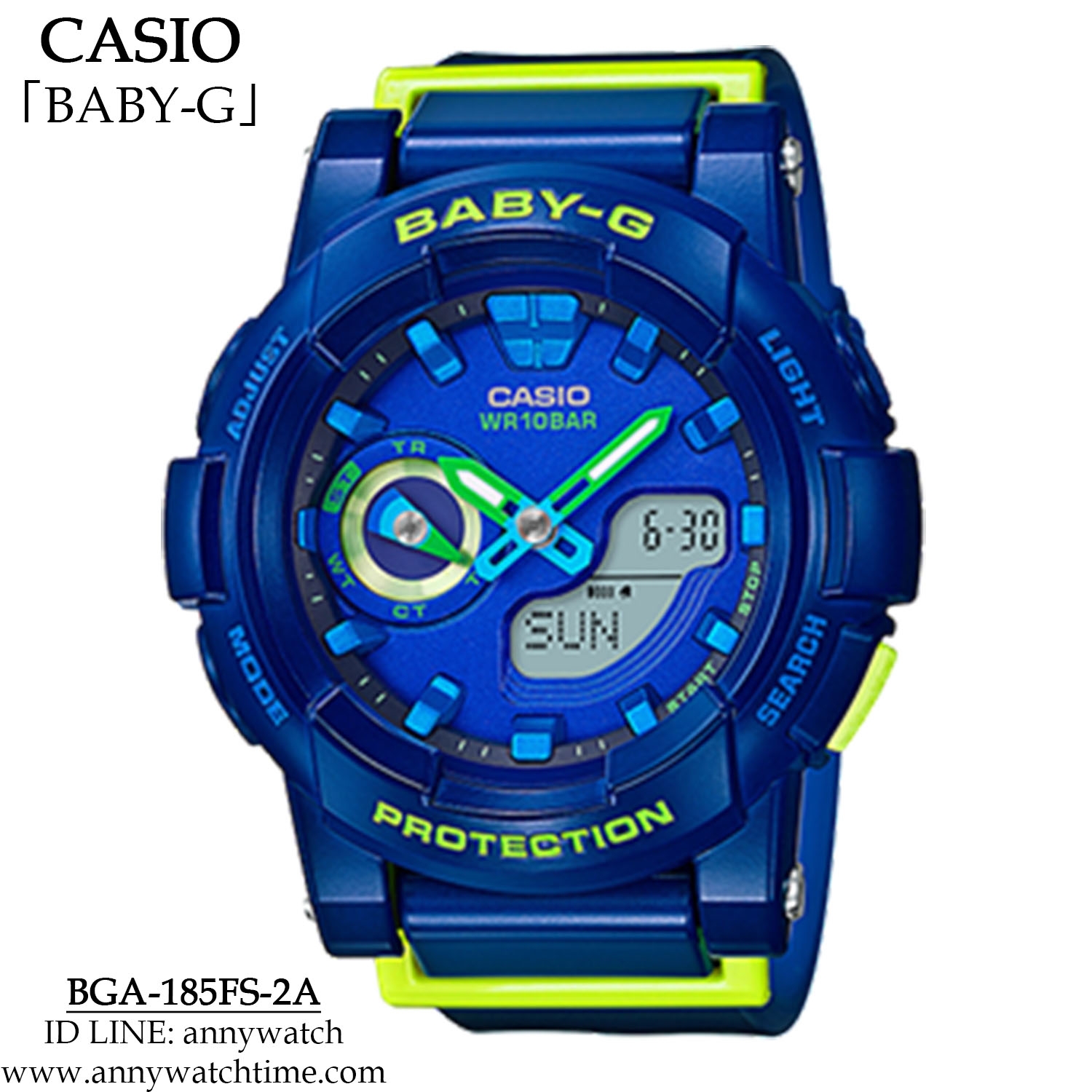 BABY-G BGA-185FS-2A