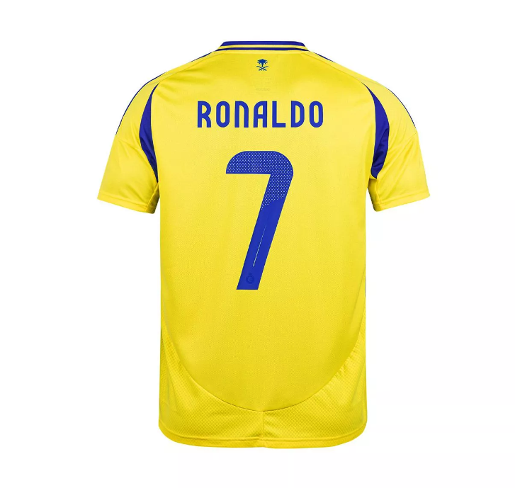 เสื้ออัลนาสซาร์ Al Nassr FC 2024/25 ทีมเหย้า RONALDO 7 ของแท้