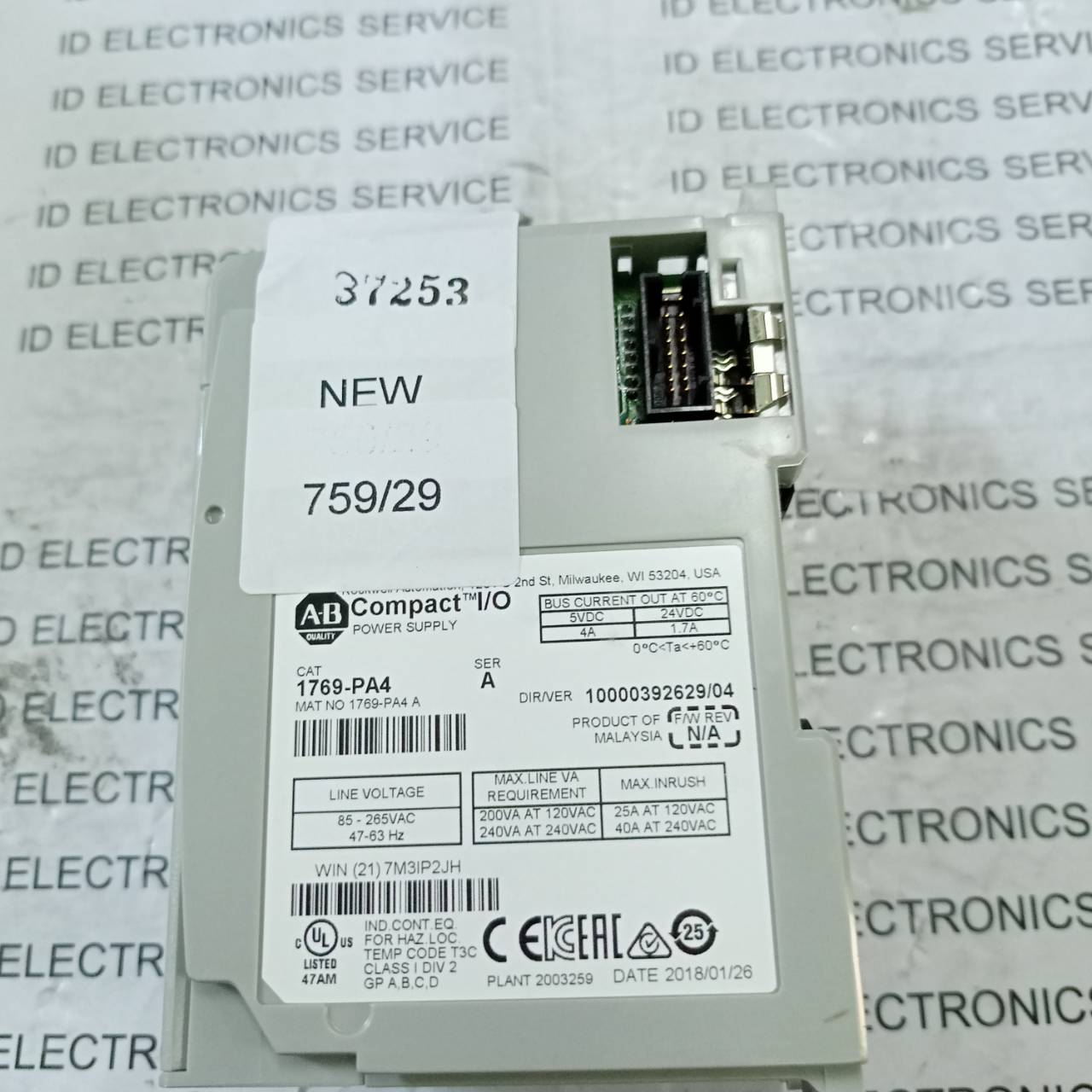 1769-PA4 PLC " ALLEN-BRADLEY "