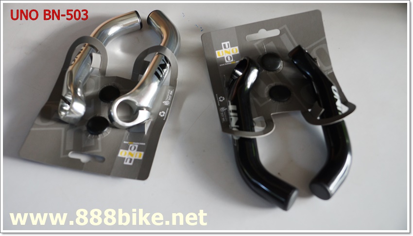 บาร์เอน UNO อลูมินเนียม รุ่น BN-503 Alloy Bar End สีดำ