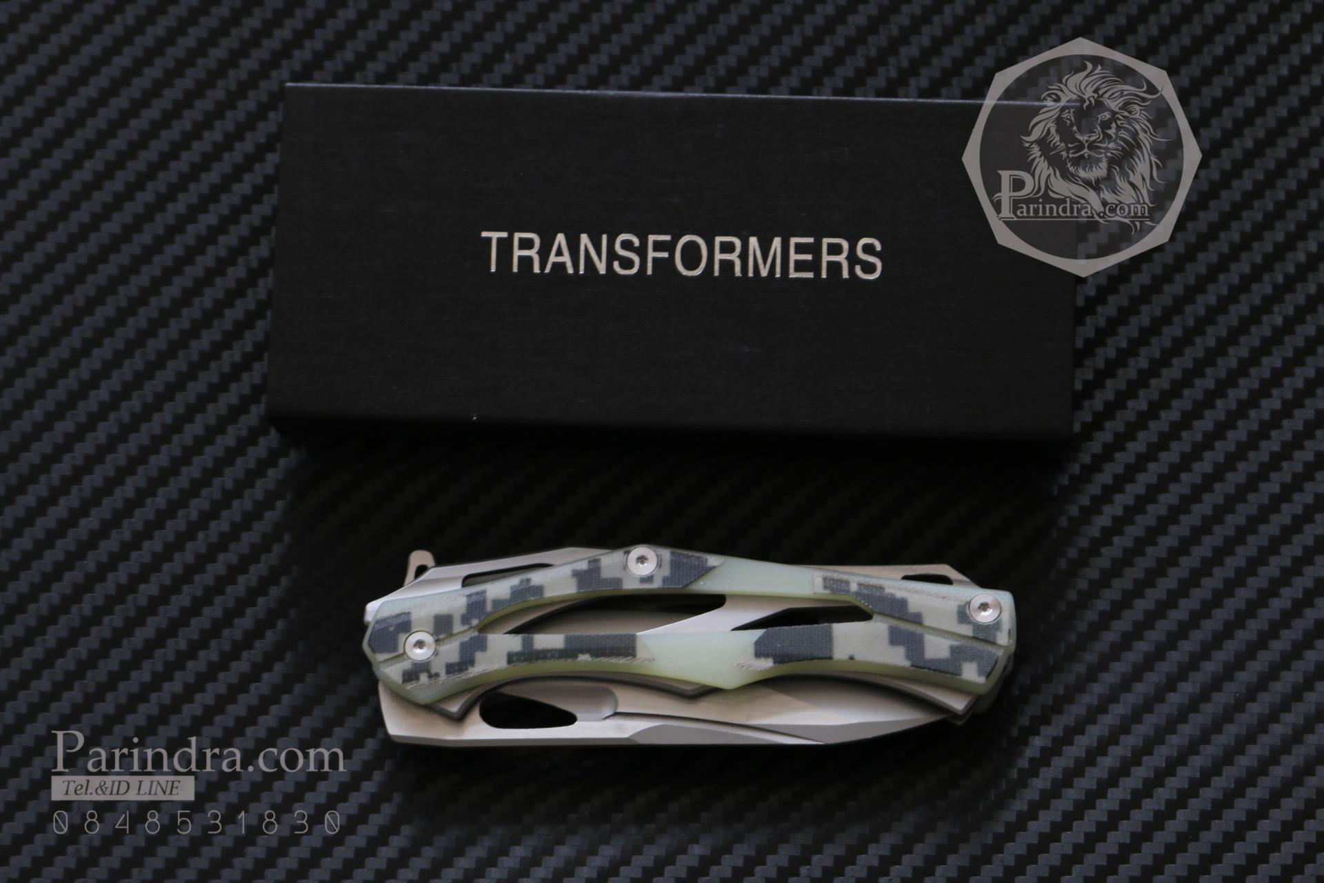 มีดพับ Transformers ทรานส์ฟอร์เมอร์ รุ่น G01-CA ด้ามสีลายพรางทหาร ของแท้ 100%
