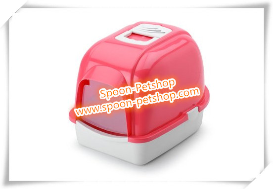 ห้องน้ำแมว Pet8 รุ่นโดม Sport สีสันสวยสดใส มี 2 สี