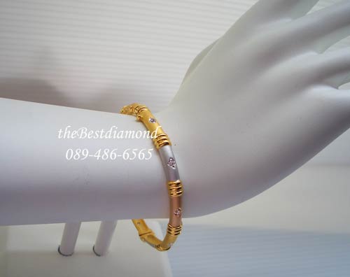 ++BL006+กำไล 3 กษัตริย์แบบ2++เป็นกำไล เงิน ทอง นาก ในวงเดียว พ่นซาตินทุกสี ฝังเพชรเล็กน้อย แต่ดูดี งานสวยมากๆๆ ใส่ติดข้อมือได้เลยนะคะ ดีไซน์สวยมาก