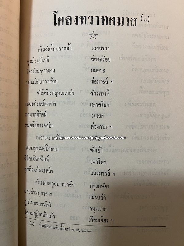 นิราศสุพรรณ,โคลงนิราศหริภุญชัย,โคลงทวาทศมาส / อนุสรณ์ นางสาวนงนุช ไกรฤกษ์