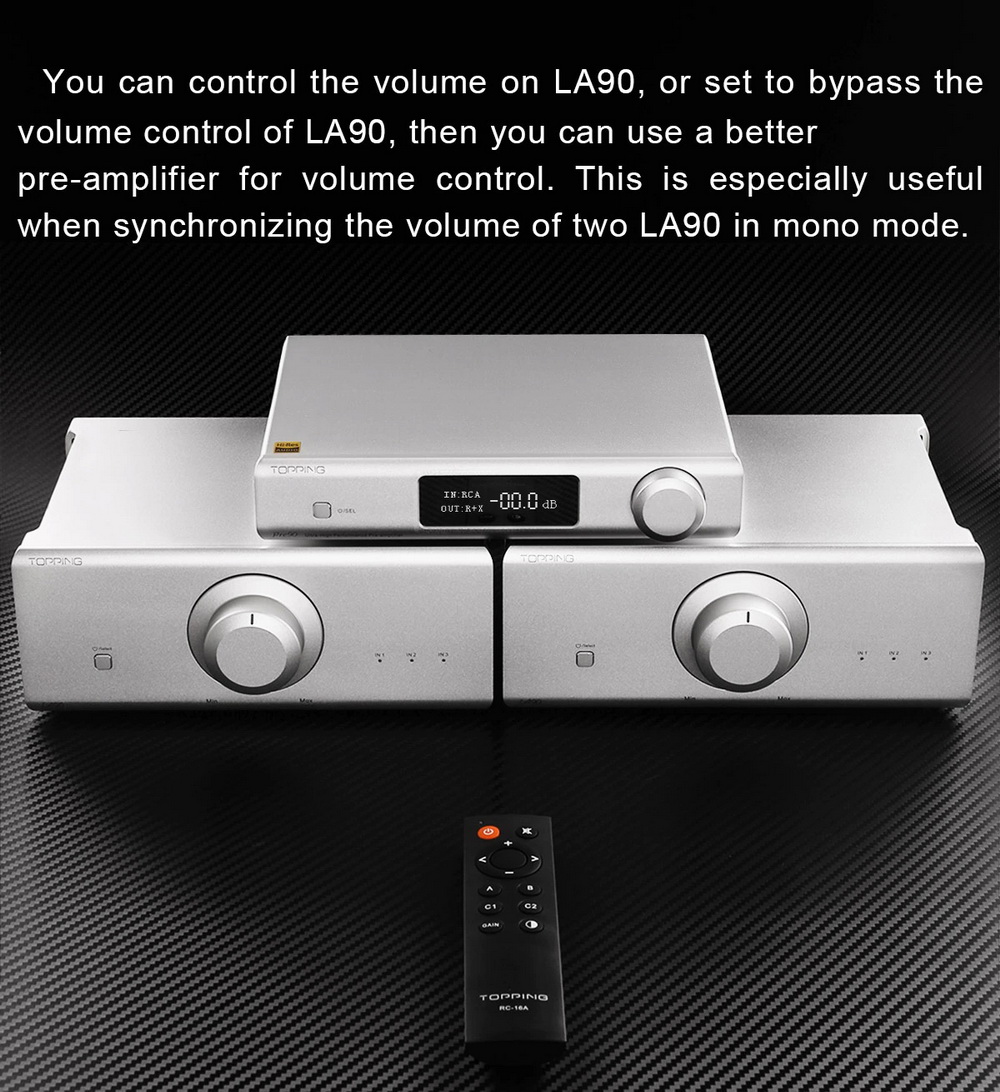 ขาย Topping LA90 แอมป์ตั้งโต๊ะ Class AB ระดับ High-End ประกันศูนย์ไทย