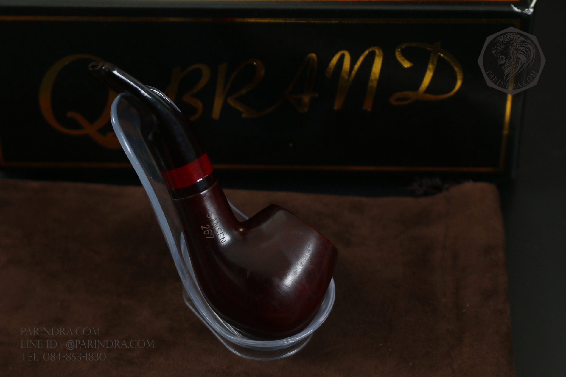 ไปป์ Q Brand Pipe ไม้แท้ ทรงสวย #Sansen 267