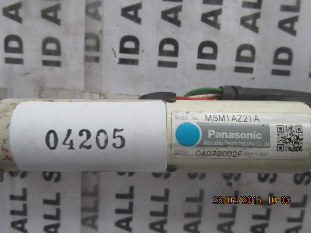 SERVO MOTOR “ PANASONIC ” รุ่น MSM1AZ21A