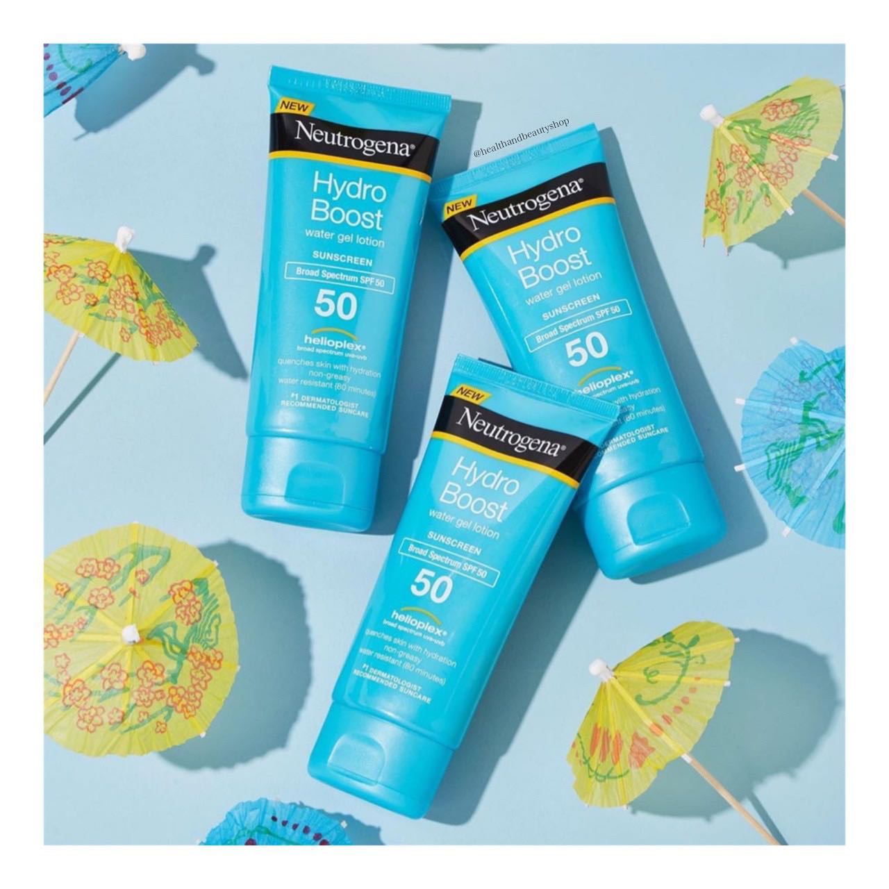 Neutrogena, Hydro Boost Water Gel Lotion SPF 50, 3 fl oz (88 ml)