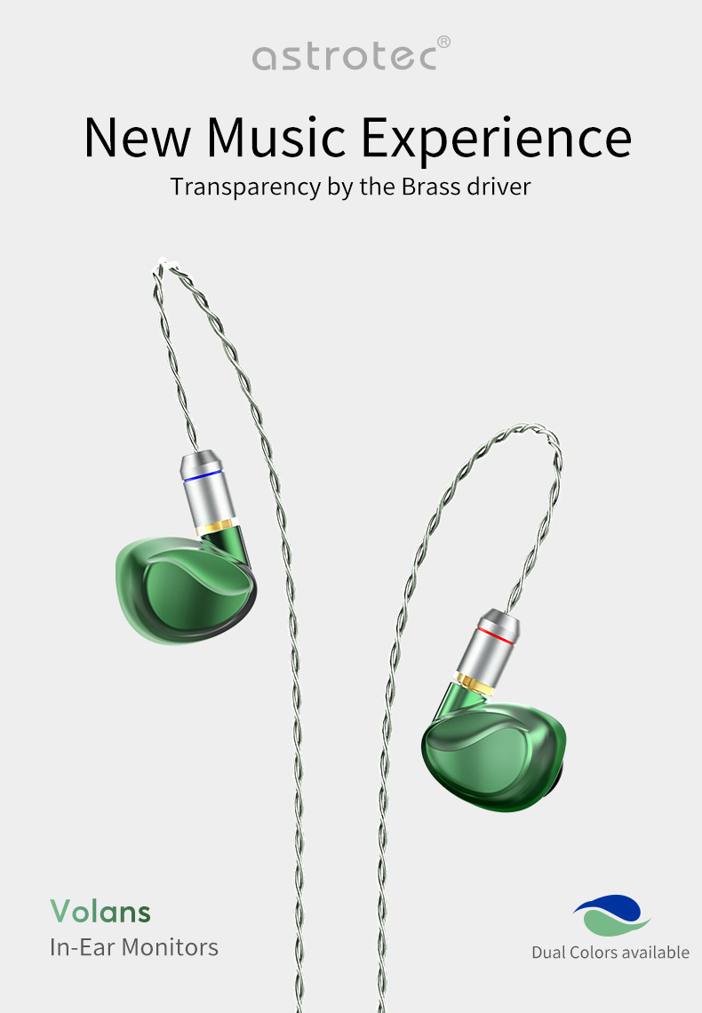 ขาย Astrotec Volans หูฟัง Dynamic 1 ไดรเวอร์ ประกันศูนย์ไทย