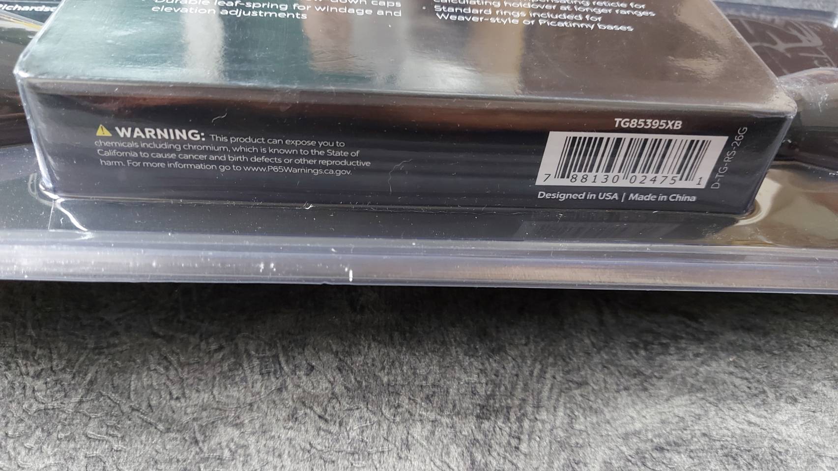 SCP BUCKLINE BDC 3-9X50 BLK