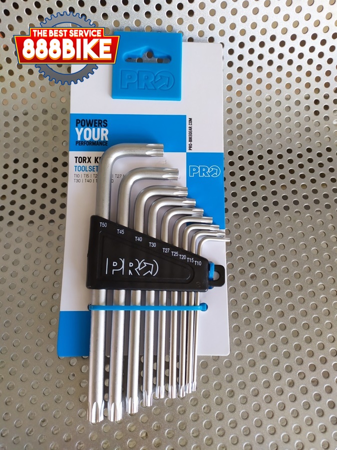 PRO ชุดประแจหัวดาว (T10/T15/T20/T25/T30/T40/T45/T50)
