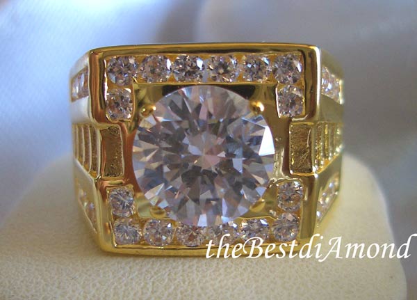 BR807+++แหวนชายดีไซน์สี่เหลี่ยมหรูหรา+++หรูสุดๆ เพชรแพรวพราว พร้อมโชว์เพชรขนาด 2 กะรัตกว่าๆ สวยเหมือนออกมาจากร้านจิวเวลลี่เลยค่ะ