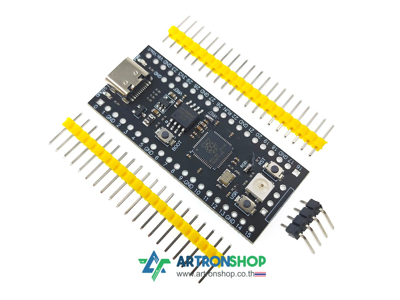 บอร์ดพัฒนา RP2040 ขนาด 4MB RP2040 Development board