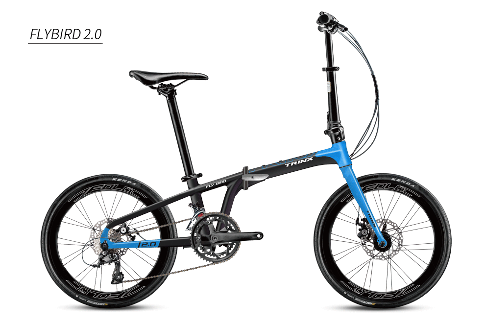 จักรยานพับได้ TRINX FLYBIRD 2.0 เฟรมอลูมิเนียม 20 นิ้ว ดุมแบร์ริ่ง 16 สปีด 2020