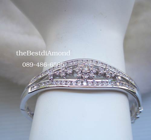 BB032RD+++กำไลเพชรโคลนนิ่ง Luxury style+++หรูหรา ดูดี มีรสนิยม แบบเหมือนร้านจิวเลยค่ะ งานสวยสุดๆๆ เพชรงามวิ๊งๆ ใส่แล้วเริ่ดแน่นอน