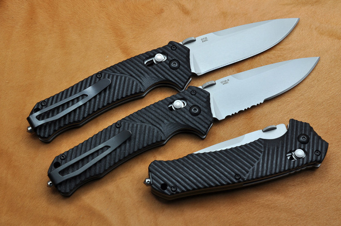 มีดพับ Ganzo กานโซ่ รุ่น Ganzo G716S ใบเทาด้ามดำ ของแท้ 100%