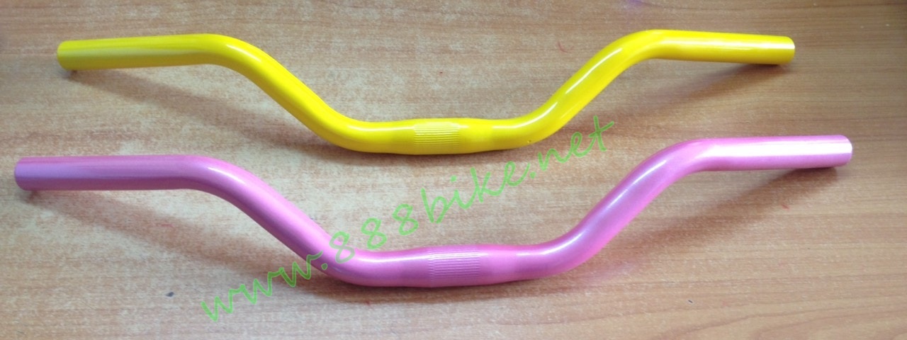 แฮนด์จักรยาน 3นิ้ว อลูมิเนียมแบบยก ขนาด 25.4mmx560mm