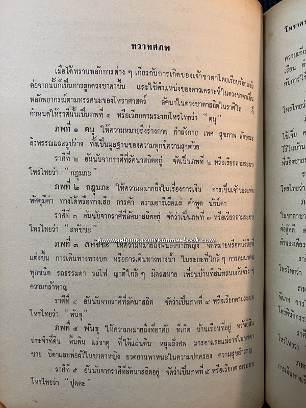โหราศาสตร์ปริทรรศน์ ภาค ๔ ภววินิจฉัย / ผลงานของ อ.เทพย์ สาริกบุตร