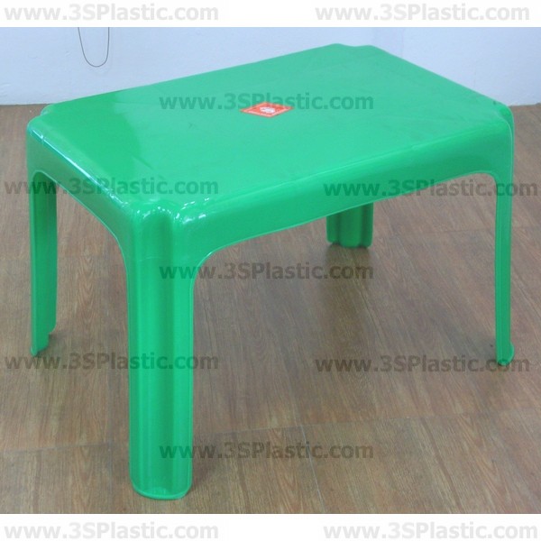 โต๊ะพลาสติก ขนาด 45.5 x 66.0 x 44.5 cm.