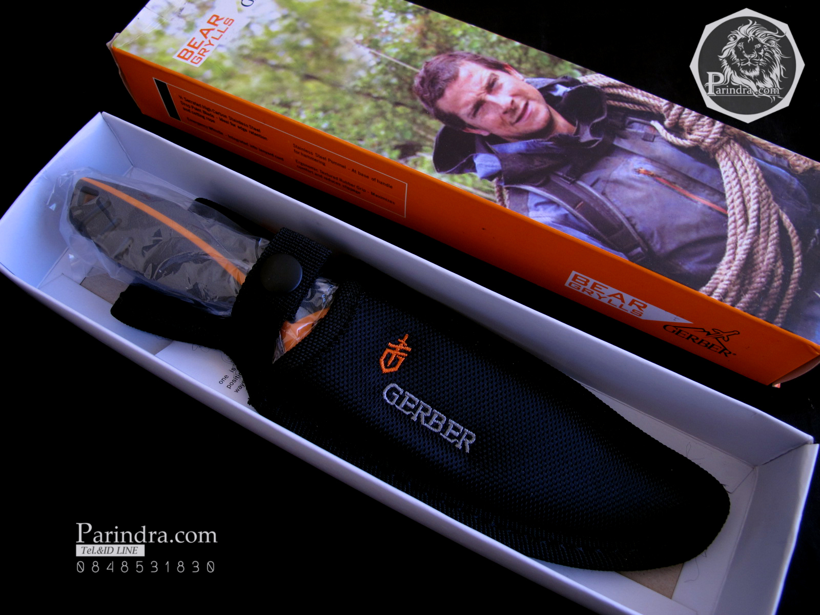 มีดใบตาย Gerber sheath knife model 31-000752 ปลายแหลมยาว ขนาด 10 นิ้ว (OEM)