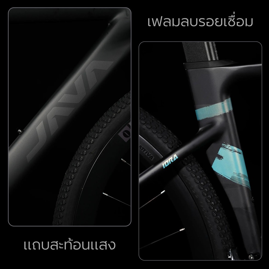 จักรยานเสือหมอบ JAVA IDRA GRAVEL BIKE L-TWOO RX 24Speed เฟรมอลูมิเนียม ซ่อนสาย ลบรอยเชื่อม