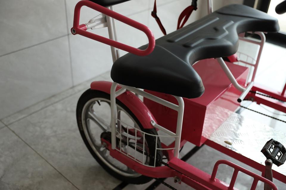 รถจักรยานไฟฟ้า 4 ล้อ FAVORITE FO-EP1 Electric Surry bike | สำหรับครอบครัว พร้อมเบาะเด็ก