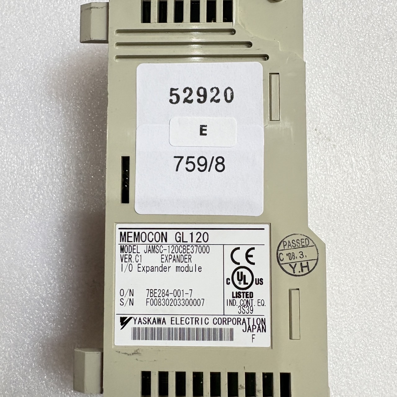 JAMSC-120CBE37000 PLC " YASKAWA "