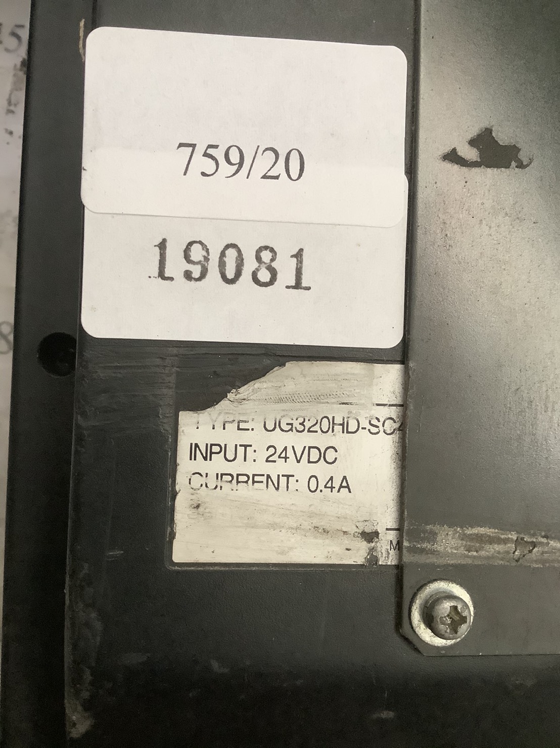 UG320HD-SC4 HMI " FUJI "