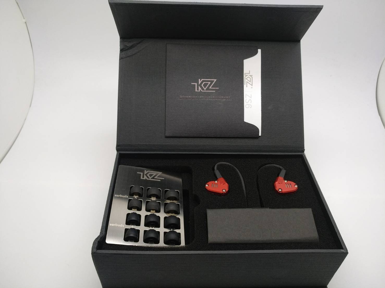 ขาย KZ ZS6 หูฟัง Hybrid 4 ไดร์เวอร์ (2DD 2BA) บอดี้อลูมีเนียม ถอดสายได้