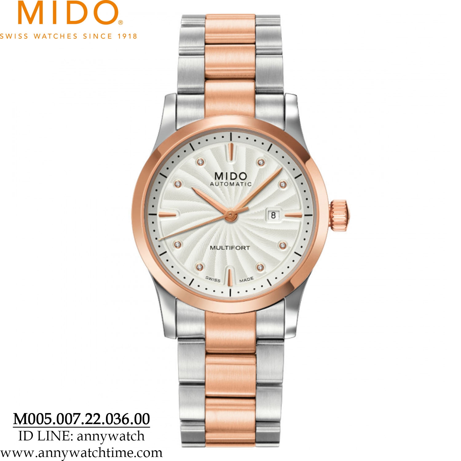 MIDO M005.007.22.036.00
