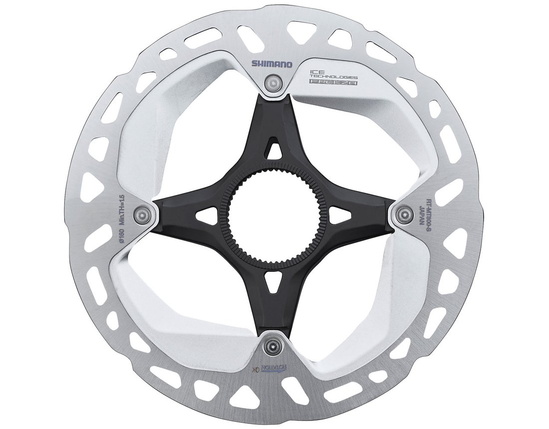 SHIMANO ดิสโรเตอร์ XT, RT-MT800 Centerlock Disc Rotor with External Lockring, L, 203MM