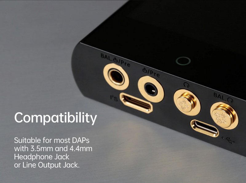 ขาย Cayin P35A+P44A ปลั๊กกันฝุ่นชุบทองสำหรับปิดช่องหูฟังเครื่องเล่นเพลงพกพา