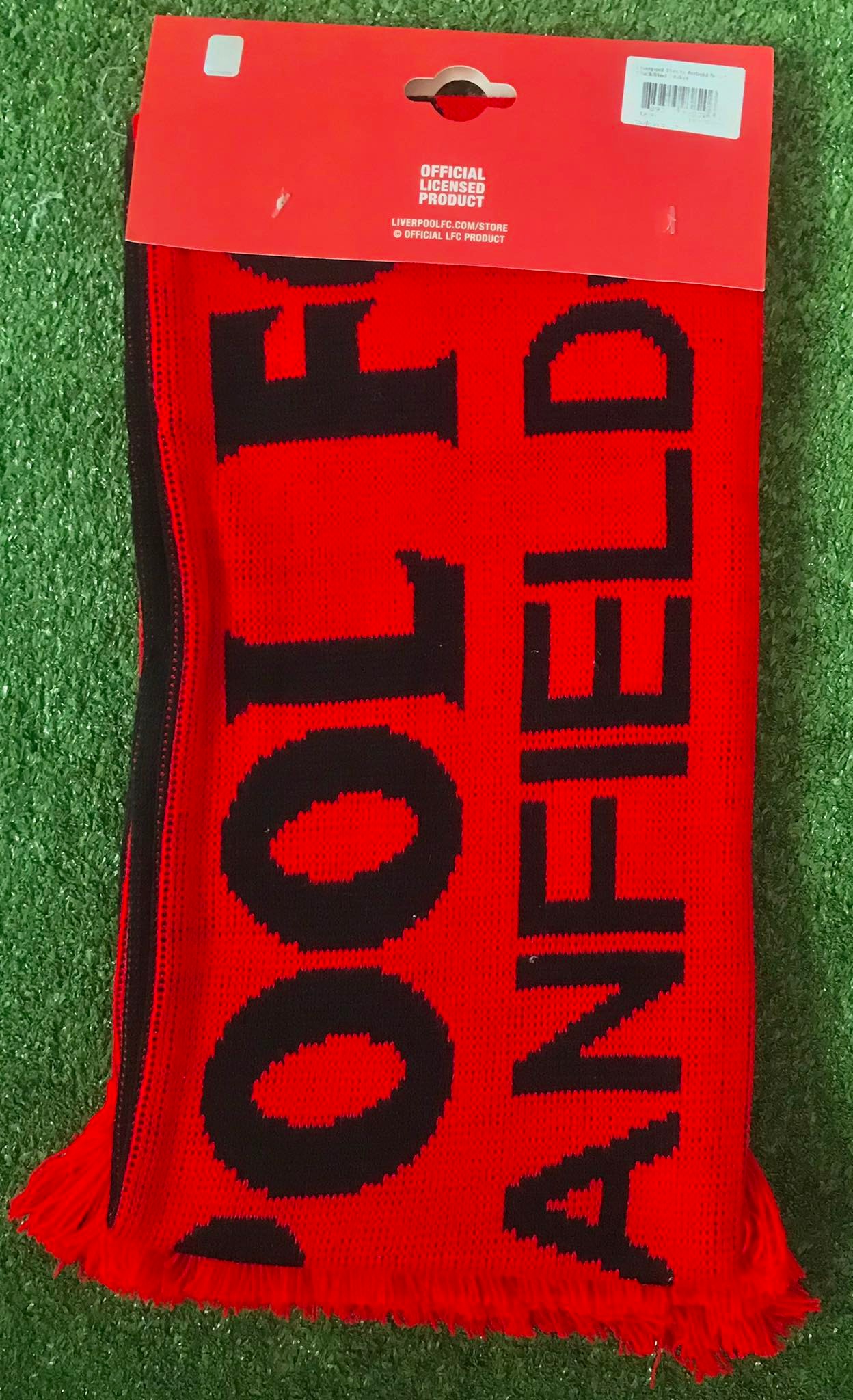 ผ้าพันคอ ฟุตบอล สโมสรลิเวอร์พูล - THIS IS ANFIELD ใหม่ / LIVERPOOL Football Club Scarf - THIS IS ANFIELD NEW สำเนา