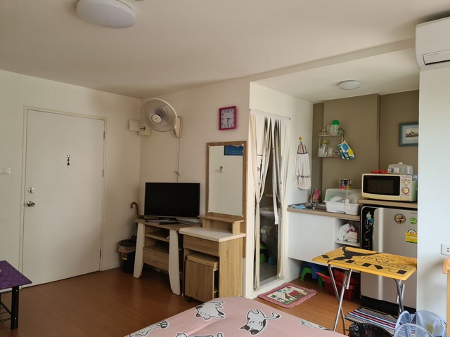 ให้เช่าคอนโด ลุมพินี ทาวน์ชิป รังสิต-คลอง1 ชั้น 3 ห้อง 22.5 ตรม.ห้องไม่ร้อน เฟอร์ครบ พร้อมอยู่