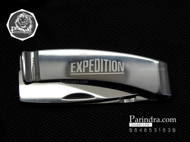 มีดคลิปเหน็บธนบัตรซ่อนมีด EXPEDITION พกพาสวยงามมาก