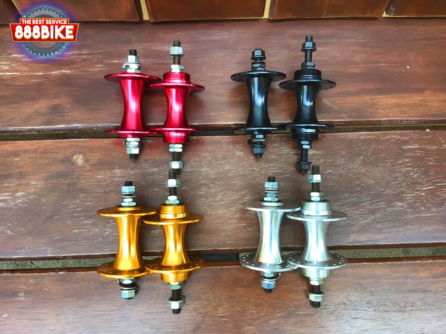 ดุมฟิกเกียร์ Chaser อัลลอยด์ แบร์ริ่ง 36 รู มีสีแดง,ขาว,เงินและ ทอง