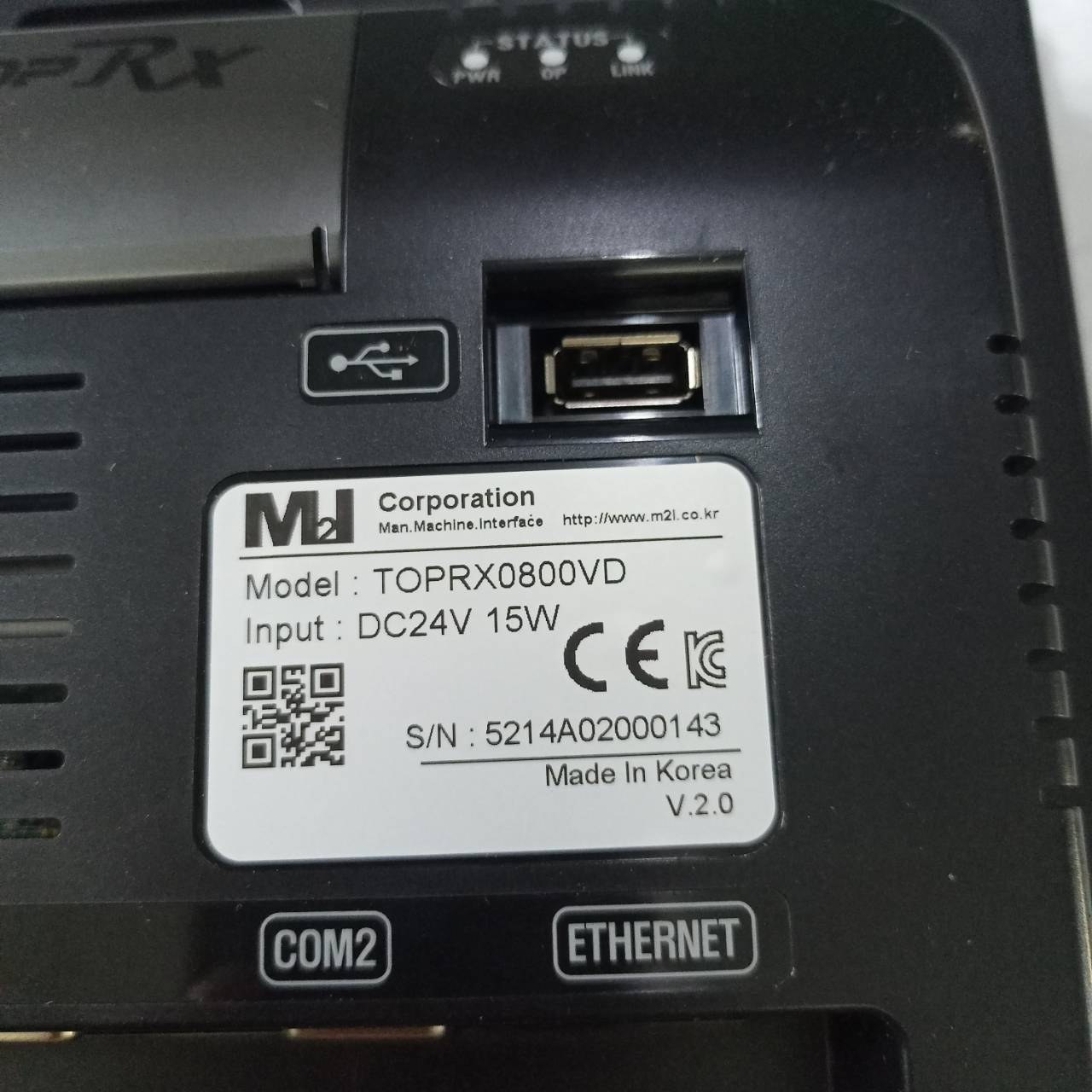 TOPRX0800VD HMI " M2I "