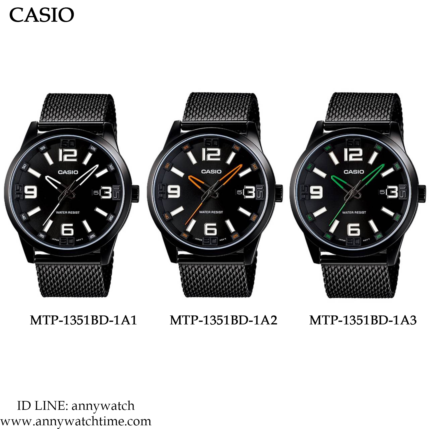 CASIO MTP-1351BD-1A3