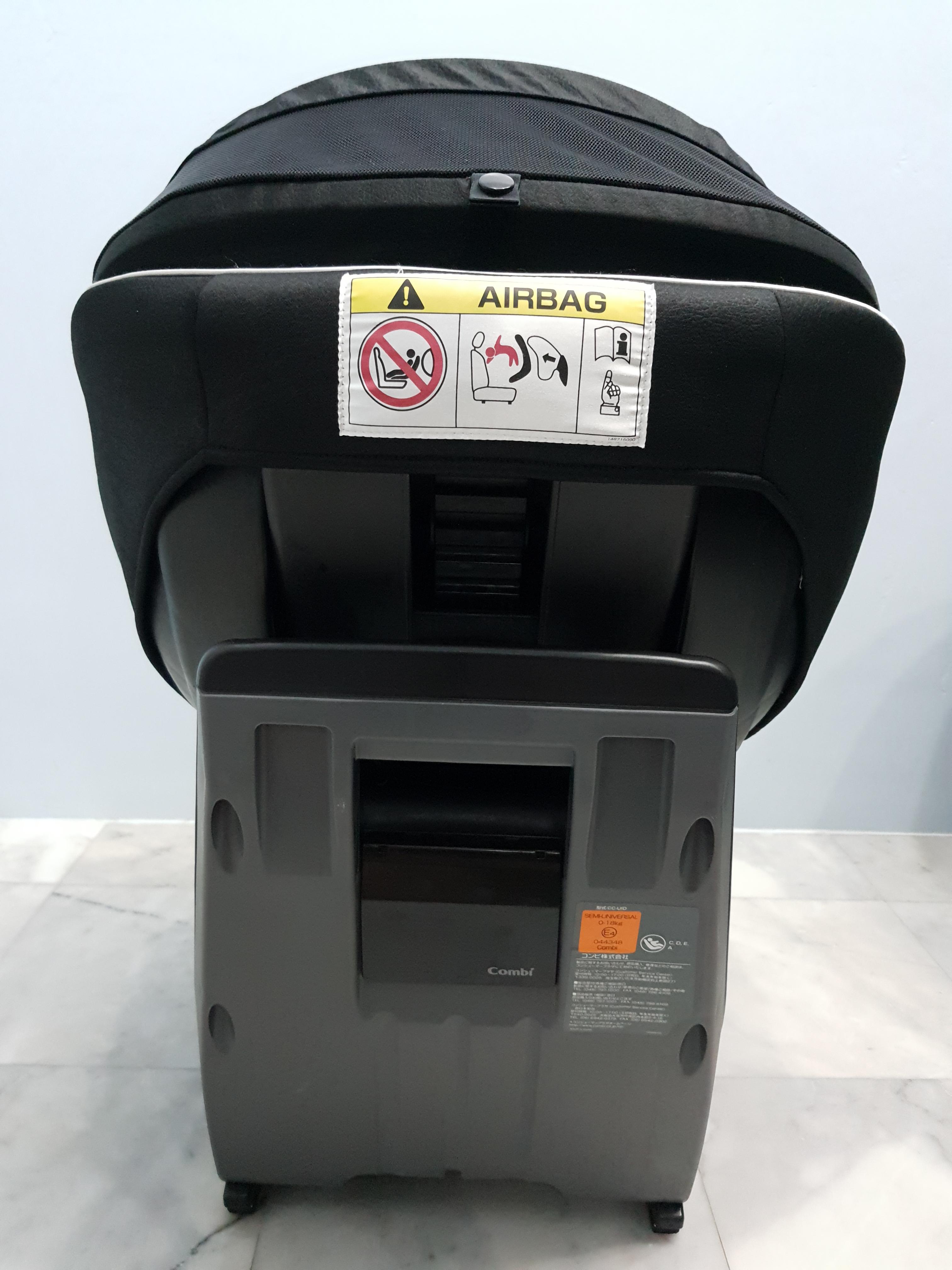 Combi neroom cradling 360 isofix NF-700 สีดำ