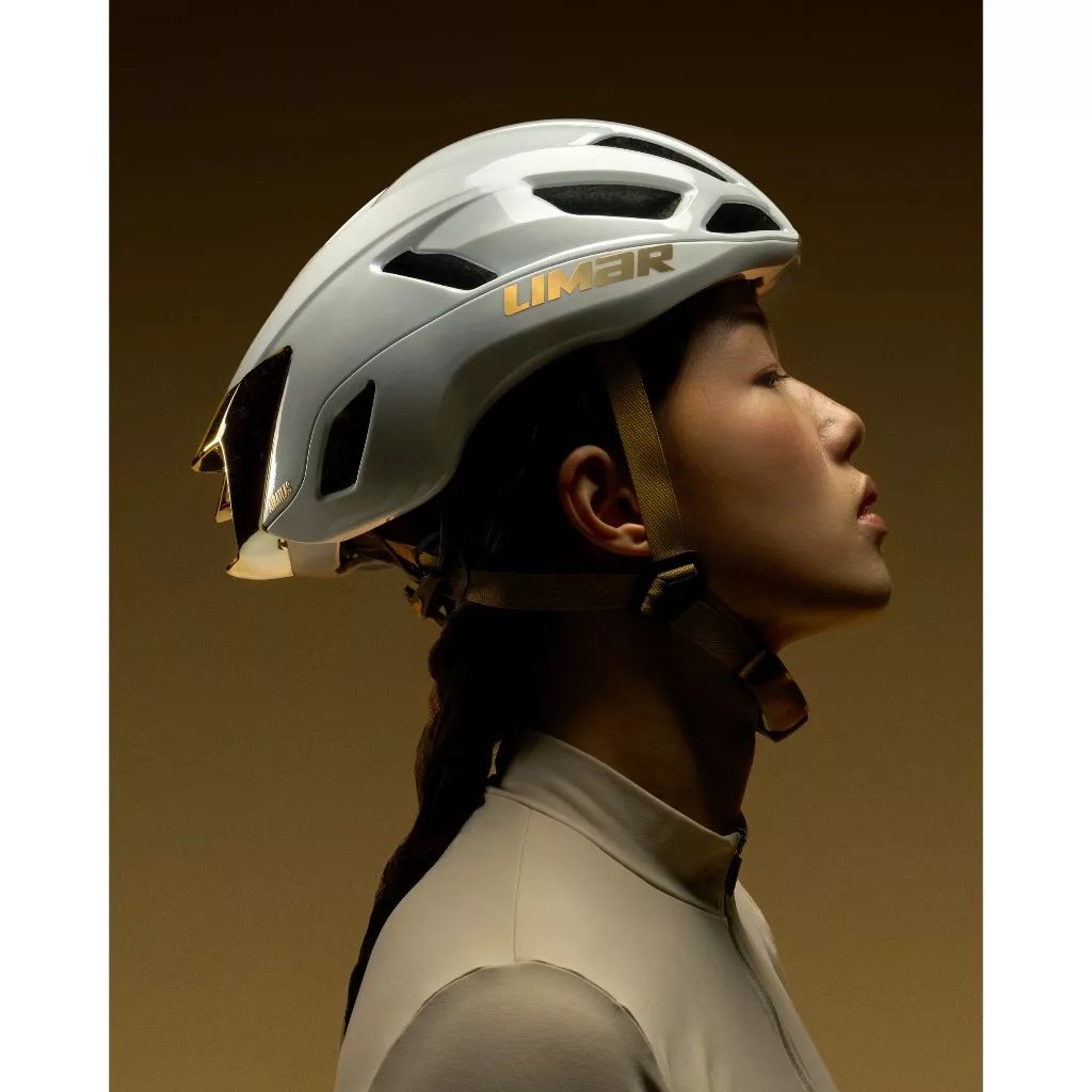 หมวกปั่นจักรยาน LIMAR AIR ATLAS | สไตล์ W&B ONYX WHITE GOLD, BLACK GOLD