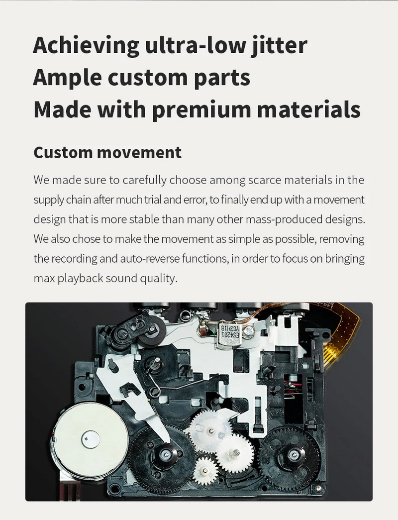 FiiO CP13 เครื่องเล่นเทปคาสเซ็ทพกพาสไตล์ RETRO (ซาวด์อะเบาท์) คุณภาพสูง