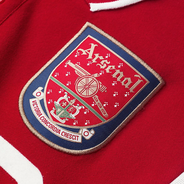 เสื้อโปโลอาร์เซนอล HERITAGE DOUBLE WINNERS ของแท้