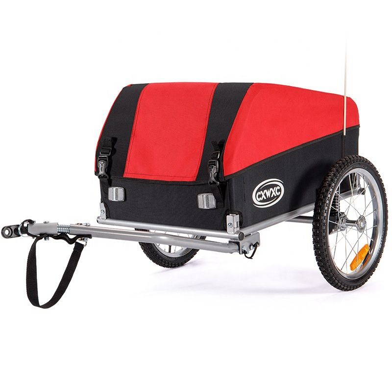 รถพ่วงจักรยาน RayLights Bicycle trailer for Pet and cargo bicycle for advertising trailer